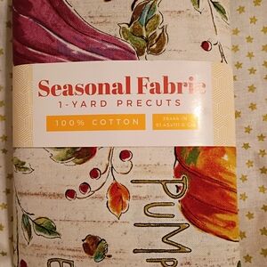 Seasonal Fabric 1-Yard Precuts - Multicolor Cotton Fabric